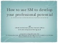 Using Social Media Professionally