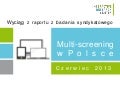 Multiscreening w Polsce - badanie IRCenter