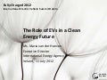The role of electric vehicles in a clean energy future - IEA Executive Director
