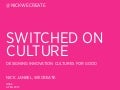 INNOVATION CULTURE