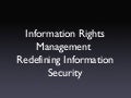 IRM and E-discovery
