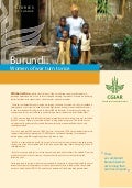 Burundi: Women of war turn to rice. IRRI