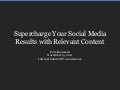 Internet Summit 2011: Content Strategy
