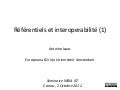 Séminaire Inria IST - Référentiels et interoperabilité (1)