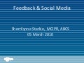 Social media: how to handle feedback 