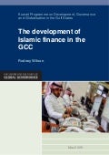 The Development of Islamic Finance in the GCC