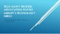 Tech-Savvy Trustees: Advocating for the Library’s Technology Needs