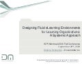 Designing eLearning Environments for Learning Organizations
