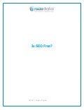 Is SEO Free?