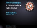 20111119 Is Software Evolution really effective? @IAD2011 Rome-IT [ENG]
