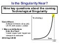 Is The Singularity Near