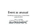 Isuzu event case study| Event as unusual 