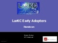 LarKC Tutorial at ISWC 2009 - First Hands-on Scenario