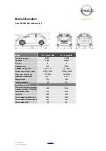 Opel Adam Scheda Tecnica