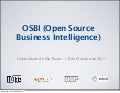 Palestra sobre BI Open Source @ USP (Out/2011)