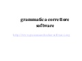 Grammatica correttore software
