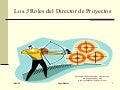Los Tres Roles del Director de Proyectos