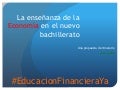 Itinerario economía