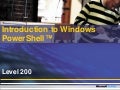 Introduction To Windows Power Shell