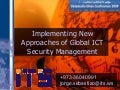 ITS Datamatix Gitex Conference 2009 New ICT Security V2