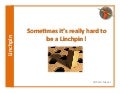 It&rsquo;s hard to be a linchpin
