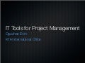 It Tools For Project Management