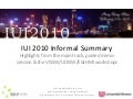 IUI 2010: An Informal Summary of the International Conference on Intelligent User Interfaces