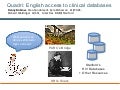Deducing answers to questions from structured data