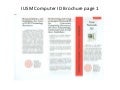 IUSM Computer ID Brochure Page 1