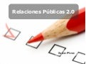 Relaciones Públicas 2.0