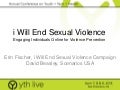 i Will end Sexual Violence A campaign by Scenarios USA