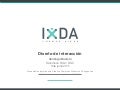 Diseño de Interacción en Cátedra Salomone DG2 DG3 FADU/UBA - 9 jun 2011