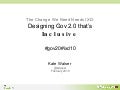 Designing Gov 2.0 That&rsquo;s Inclusive