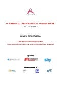XIV Summit IEM   2 febbraio 2012 comunicato stampa