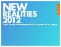 New Marketing Realities 2012: Research by Jack Morton Worldwide
