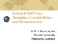 Taiwan is not China