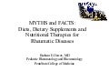 MYTHS vs. FACTS