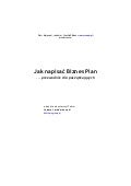 Jak Napisac Biznes Plan