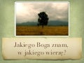 Jakiego boga znam