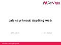 Jak navrhnout úspěšný web