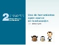 Uso de herramientas open source en la educación