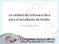 La utilidad del software libre para el estudiante de diseño