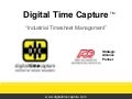 Capture Time & Save Money