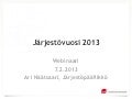 Järjestövuosi 2013