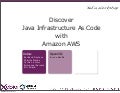 Workshop: Discover "Java Infrastructure as Code" with Amazon AWS