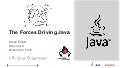 The Forces Driving Java