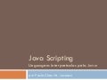 Java Scripting - Linguagens Interpretadas pelo Java