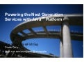 Powering the Next Generation Services with Java Platform - Spark IT 2010