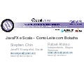 JavaFX and Scala - Like Milk and Cookies - Brazil