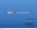 BeJUG JavaFx In Practice
